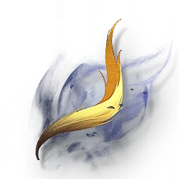 Gold-Dissolving Feather